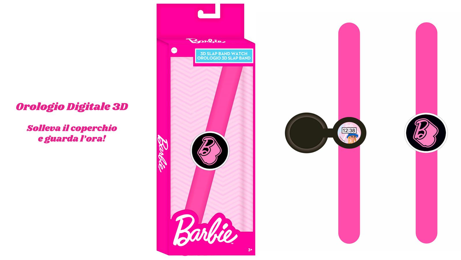 BARBIE GIFT BOX OROLOGIO DIGITALE 3D