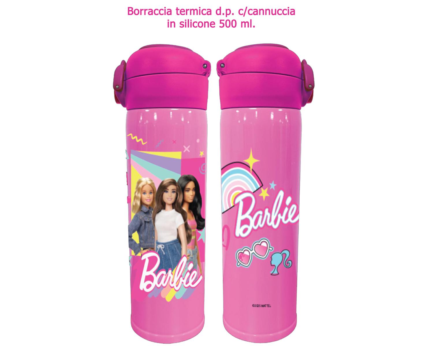 BARBIE BORRACCIA TERMICA C/CANNUCCIA SILICONE D.P. ml.500