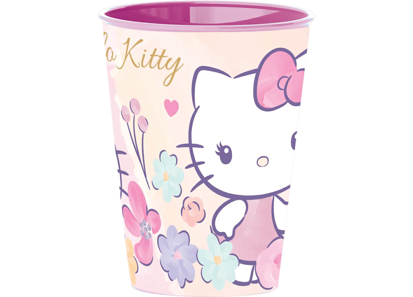 HELLO KITTY BICCHIERE PP ml.260