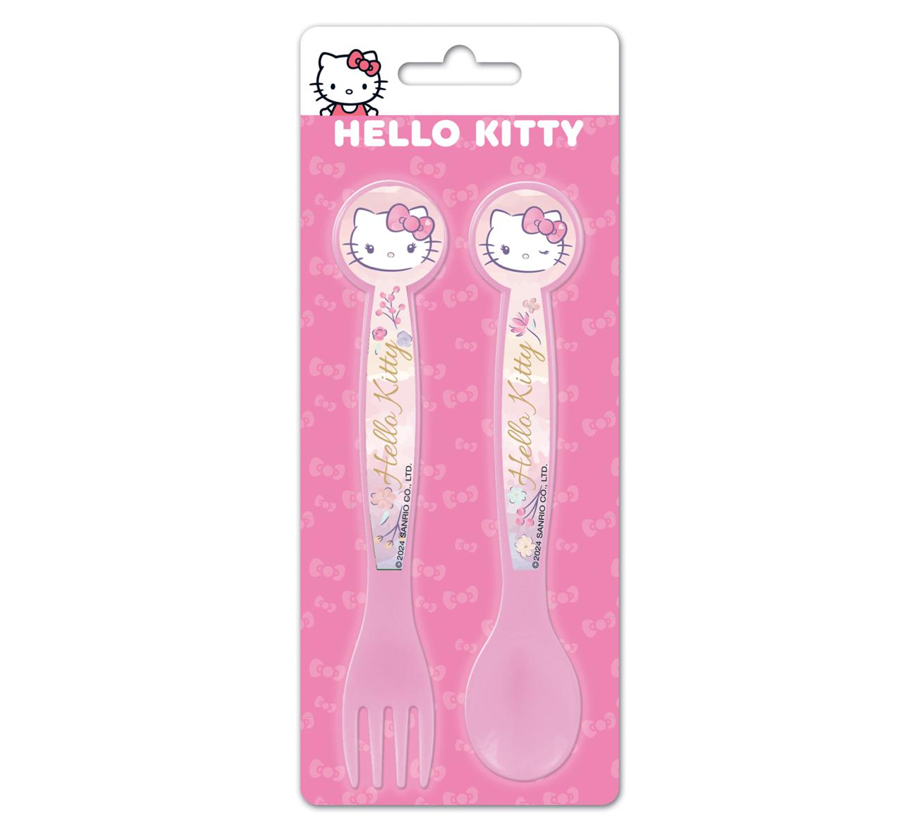 HELLO KITTY SET 2 POSATE PP