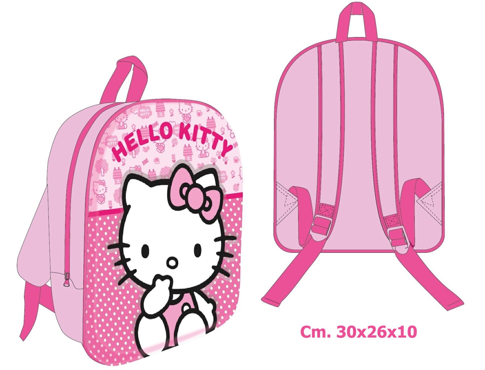 HELLO KITTY ZAINETTO 3D cm.30